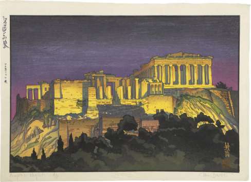 Paul Binnie “Acropolis - Night” Artist's proof 2 thumbnail