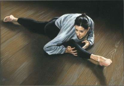 Paul Binnie “Ballet Dancer Stretching” 2002 thumbnail