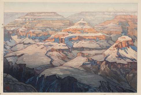 Paul Binnie “Cloud Shadows, Grand Canyon” Hiroshi Yoshida's Grand Canyon thumbnail