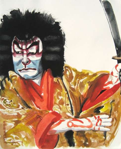 Paul Binnie “Ichimura Uzaemon as Benkei” 1995 thumbnail
