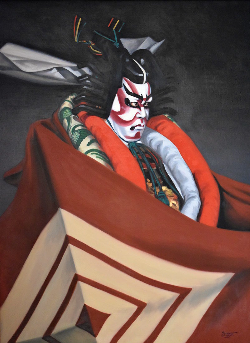 Paul Binnie “Matsumoto Kōshirō as Kamakura Gongorō Kagemasa” artwork