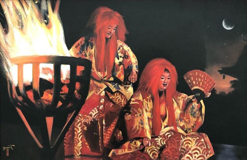 Paul Binnie “Takagi Noh: Shōjō” artwork