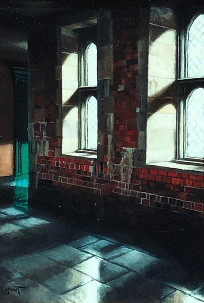 Paul Binnie “Tudor Windows, Hampton Court” artwork