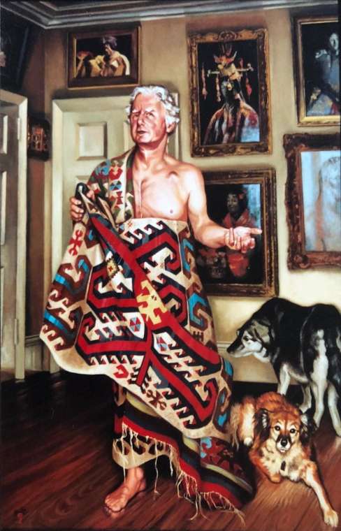 Paul Binnie “The Turkophile - Portrait of Brian Sewell” 1999 thumbnail